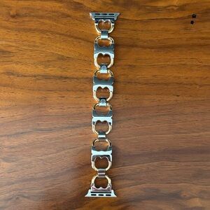 Tory Burch Apple Watch Band in Gold and Silver
